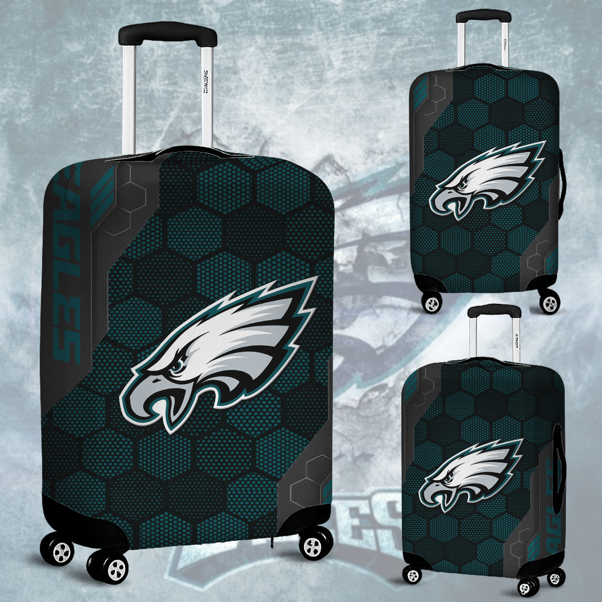 PE NFL V3 Luggage Cover Suitcase Protector DDT NTL