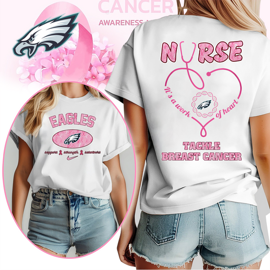 PE Nurse Tackle Breast Cancer 3D Shirt DDT CTND
