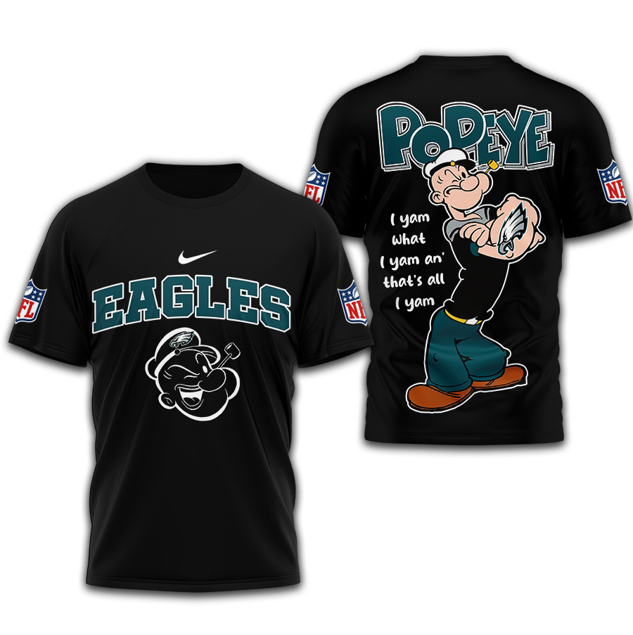 PE Premium NFL I Yam What I Yam Shirt DDT CTND