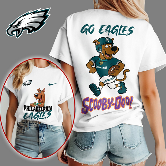 PE Premium NFL Scooby-Doo Fan Women‘s Shirt DDT CTND