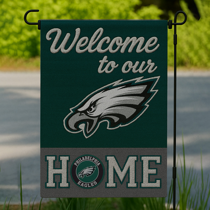 PE Premium NFL Welcome Home Flag DDT NTL