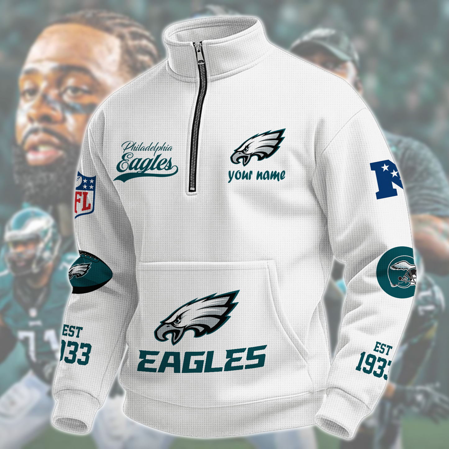 PHI  x NFL Quarter-Zip Sweatshirt DatND DVT