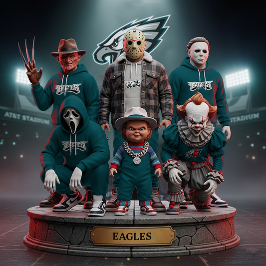 PHI x NFL Acrylic Block Plaque For Fan DATND TANTD