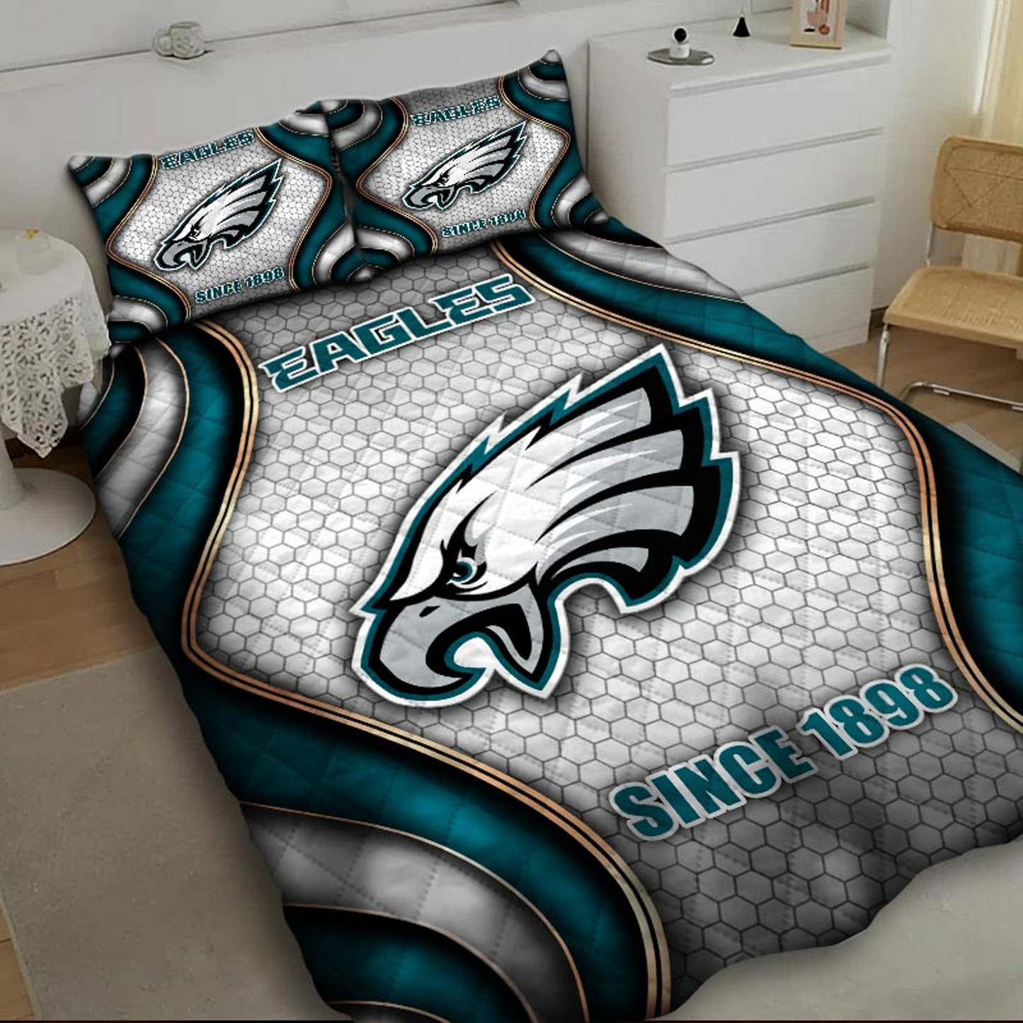 PHI x NFL Bedding Set Multicolor V1 DATND TANTD