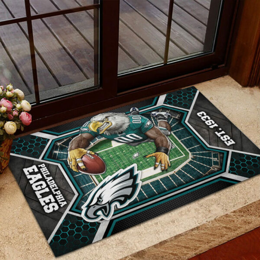 PHI x NFL Custom Doormat DATND TANTD