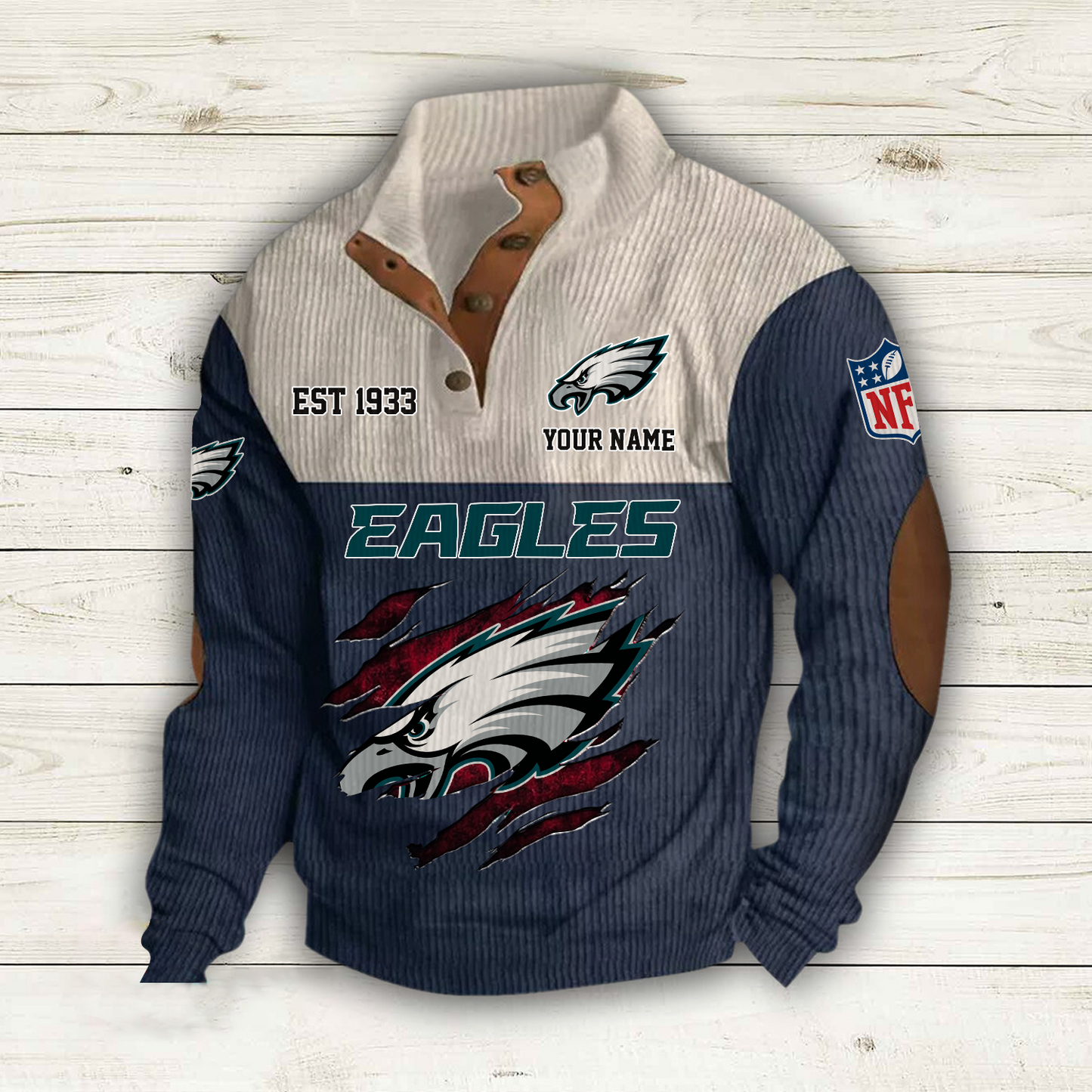 PHI x NFL Custom Name Sport Sweatshirt DatND DVT