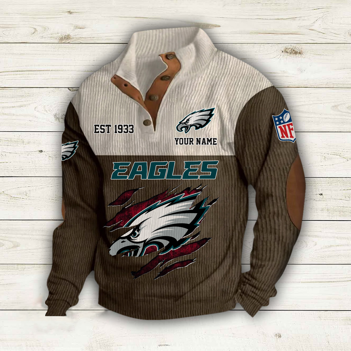 PHI x NFL Custom Name Sport Sweatshirt DatND DVT