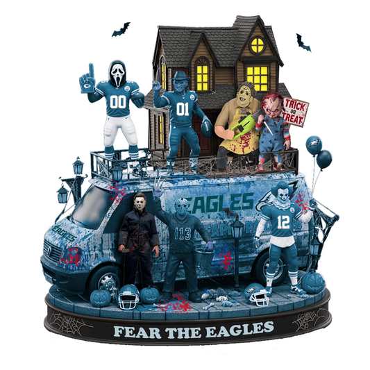 PHI x NFL Halloween Acrylic Plaque DATND TANTD