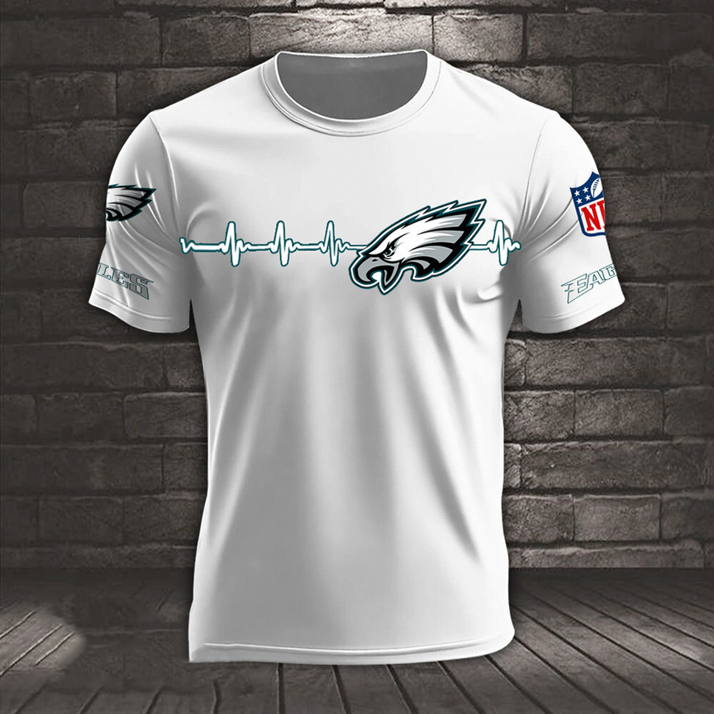 PHI x NFL Heart Rate Map Special 3D Shirt DatND ThuongNH