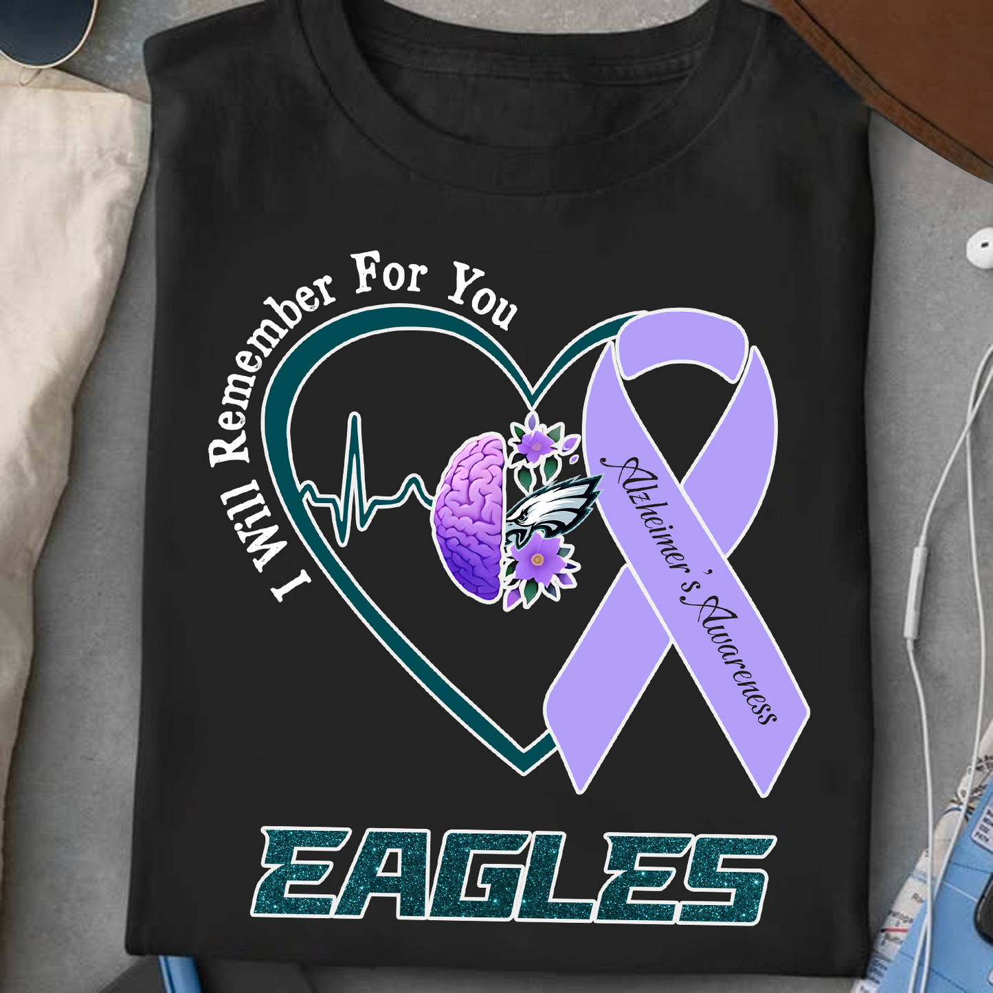 PHI x NFL I Will Remember For You T-Shirt V1 DATND TANTD
