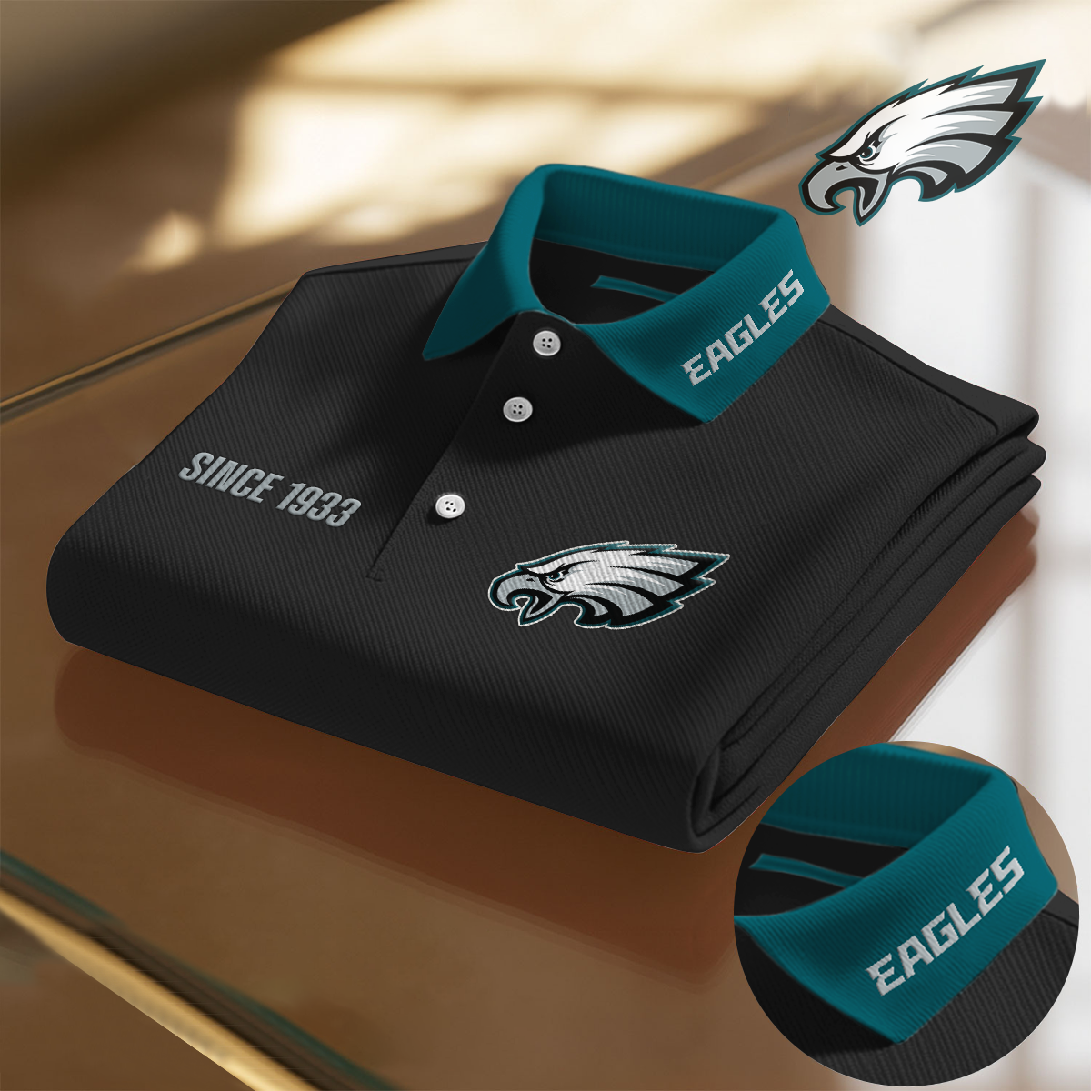 PHI x NFL Premium Polo Shirt  DatND DVT