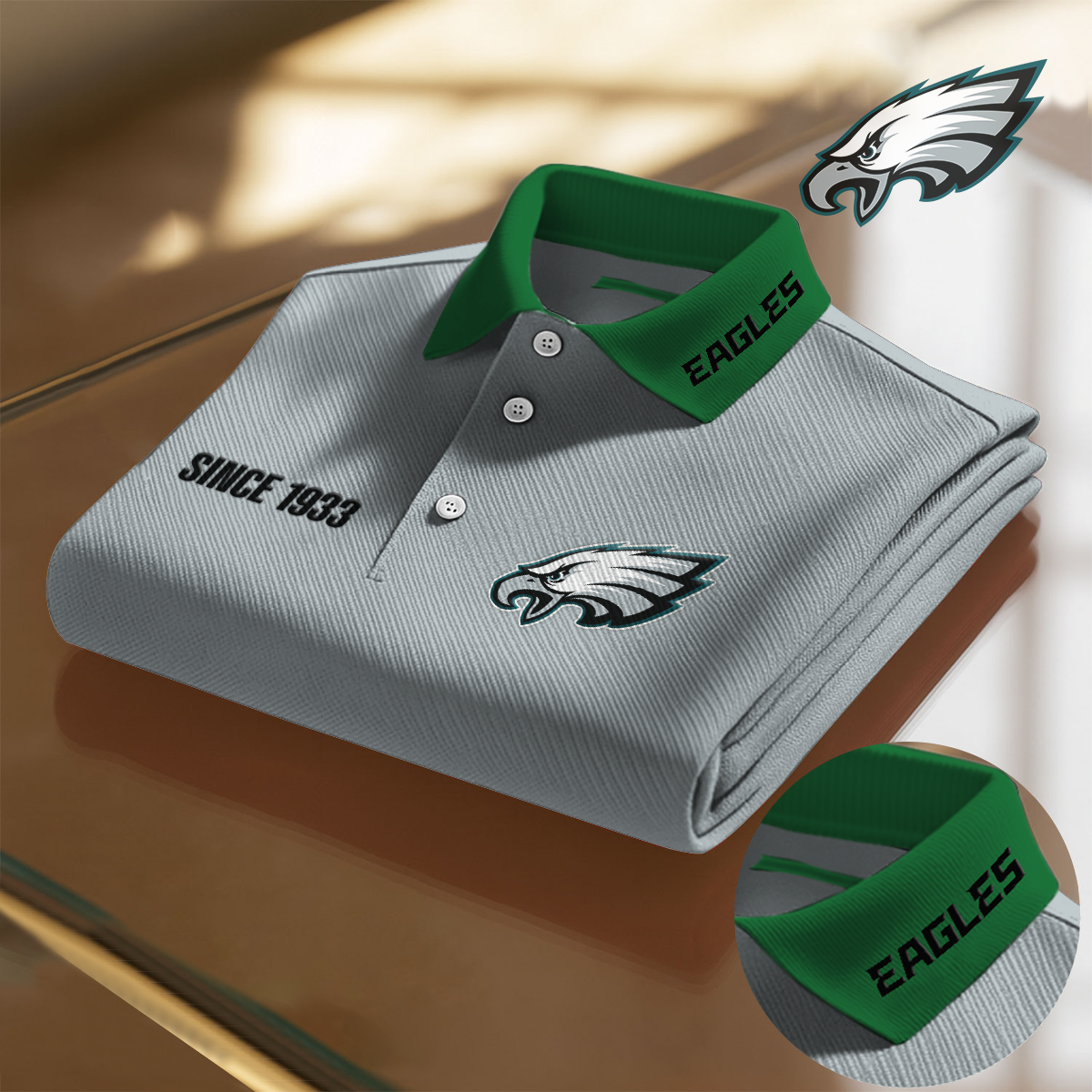 PHI x NFL Premium Polo Shirt  DatND DVT