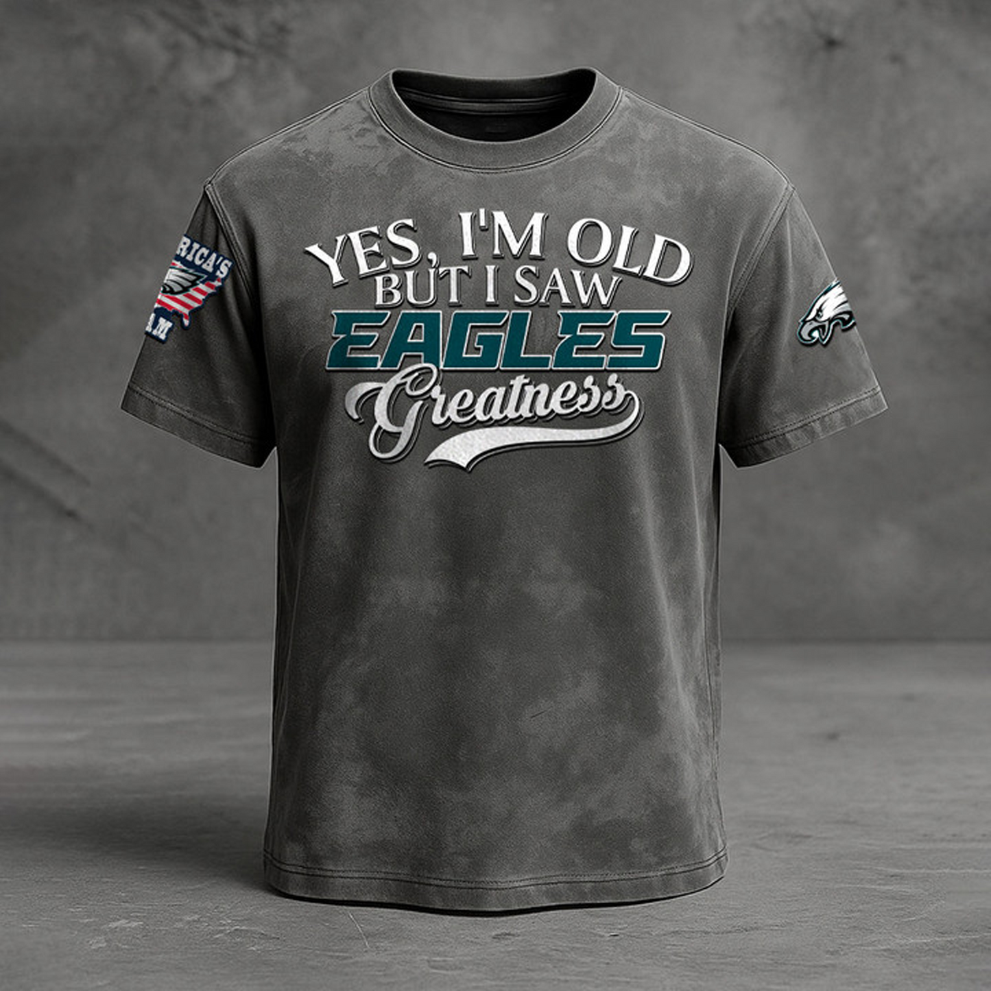 PHI X NFL Retro Style Shirt V1 NAK NHT