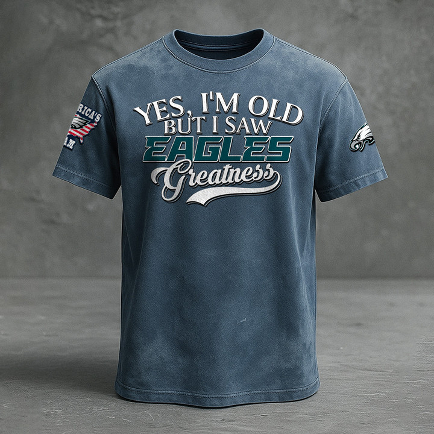 PHI X NFL Retro Style Shirt V1 NAK NHT