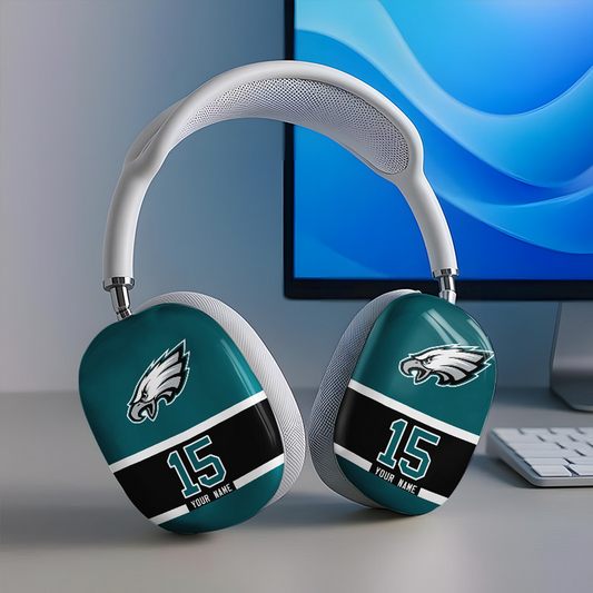 PHI x NFL Special Airpod Max Case Cover Personalized DATND TANTD