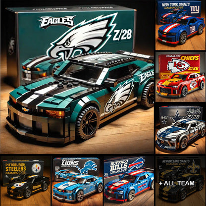 NFL Team Pickup Camaro Building Blocks NAK