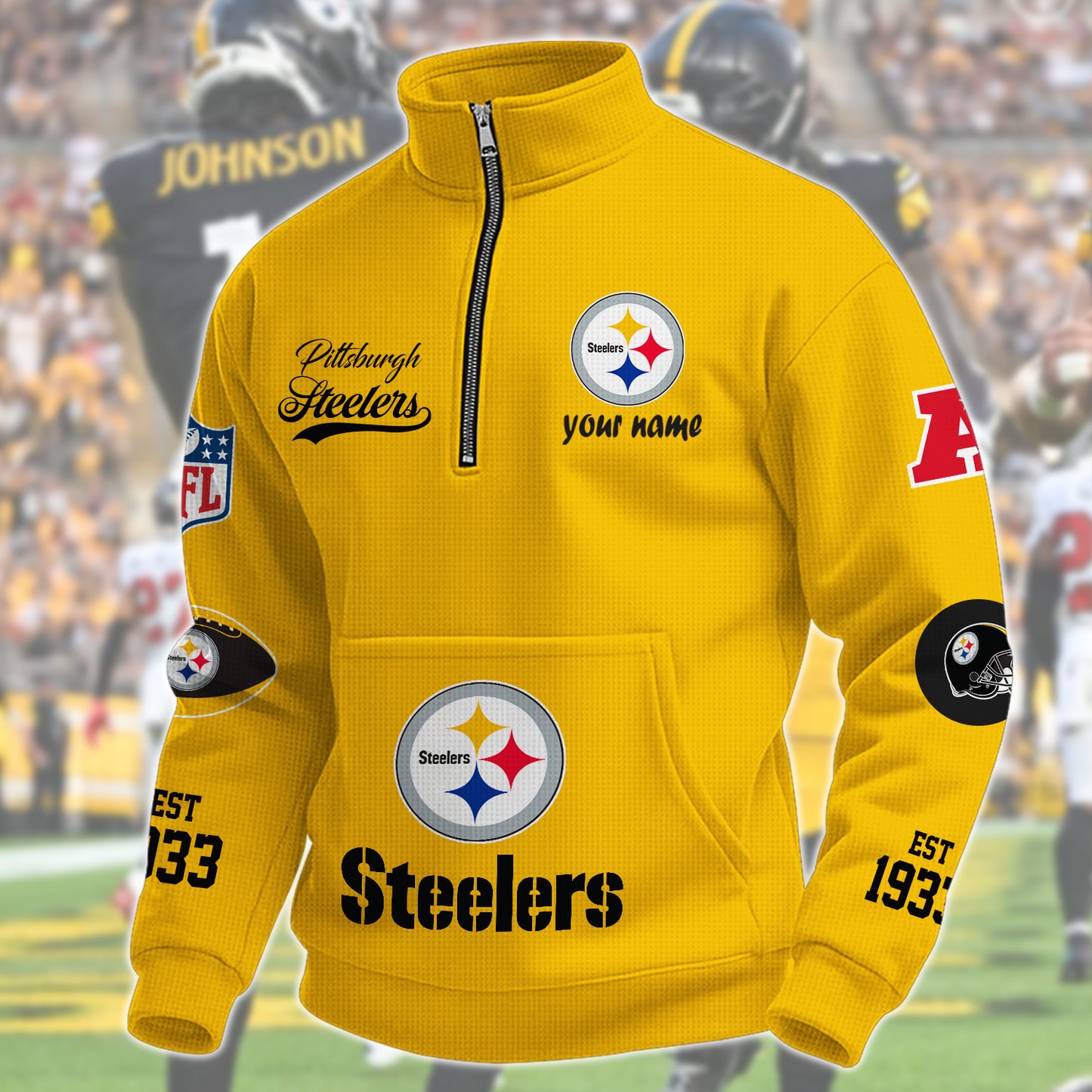 PIT  x NFL Quarter-Zip Sweatshirt DatND DVT