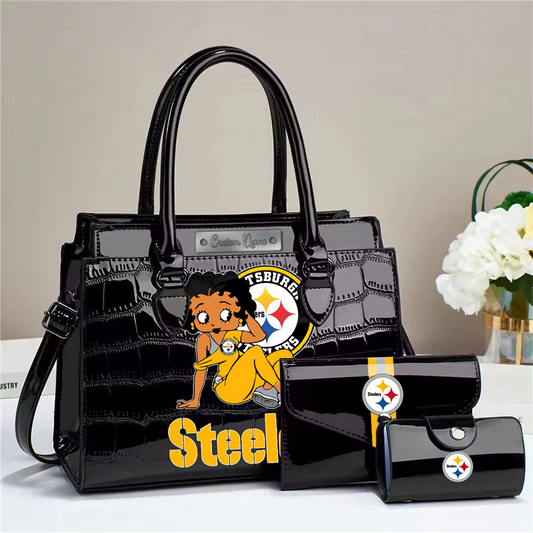 PIT Embossed three-piece handbag set DatND DVT