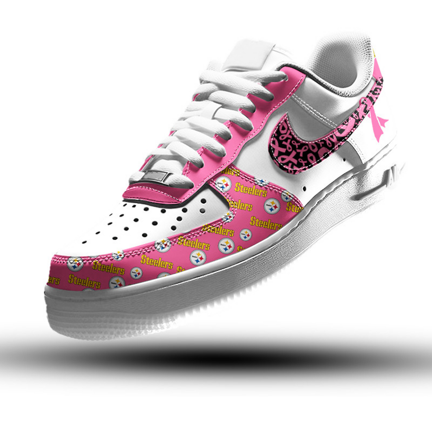 PIT Man Low Top Shoes x Breast Cancer Awareness DatND DVT