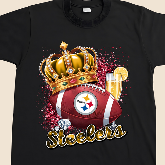 PIT x NFL Crowns Diamond T-Shirt DATND TANTD