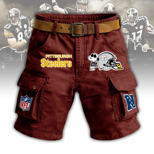 PIT x NFL Man Shorts