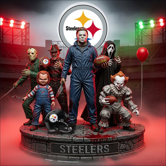 PIT x NFL Personalized Acrylic Block Plaque Halloween