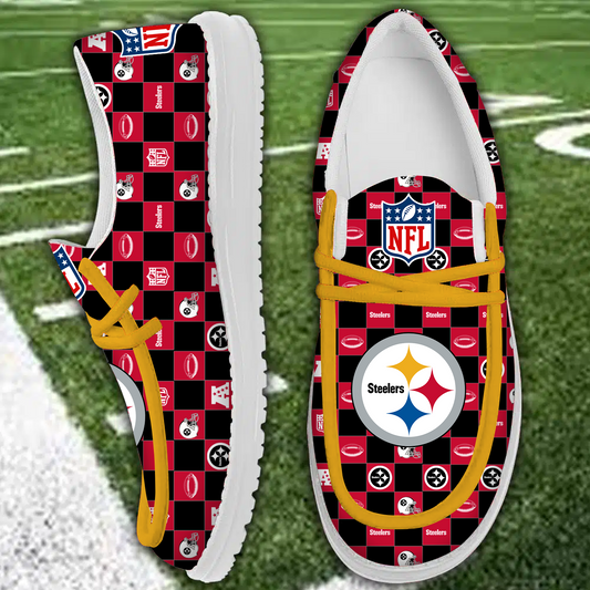 PIT x NFL Personalized Low Top Shoes DATND TANTD