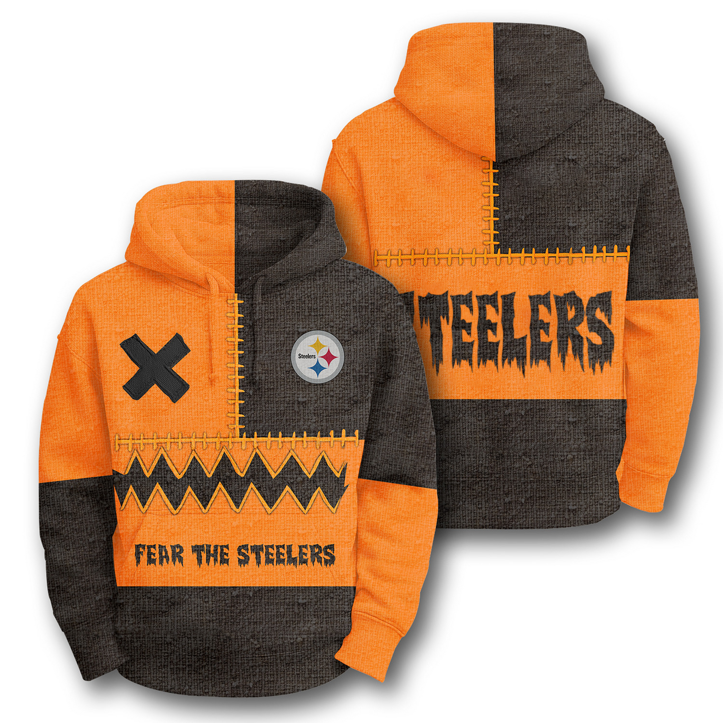 PIT x NFL Premium 3D Hoodie Shirt Halloween DatND DVT