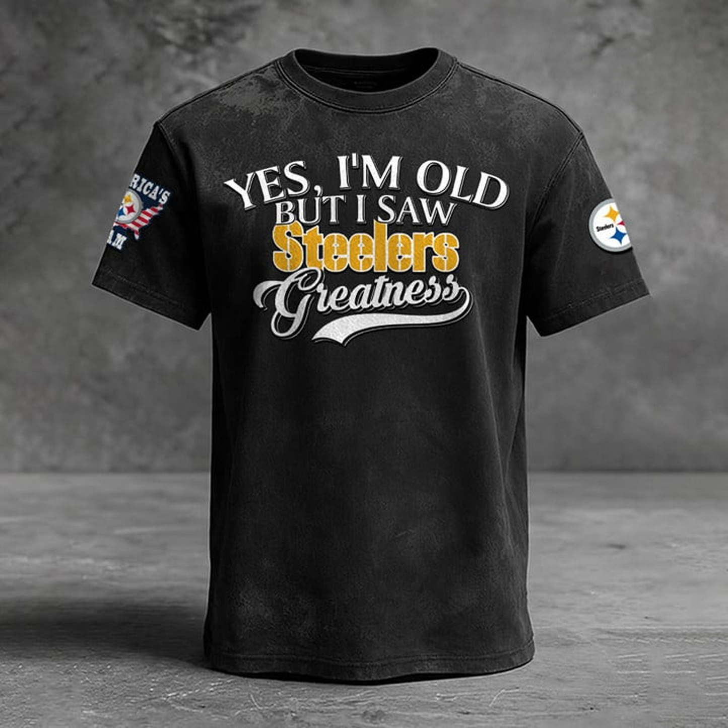 PIT X NFL Retro Style Shirt V1 NAK NHT