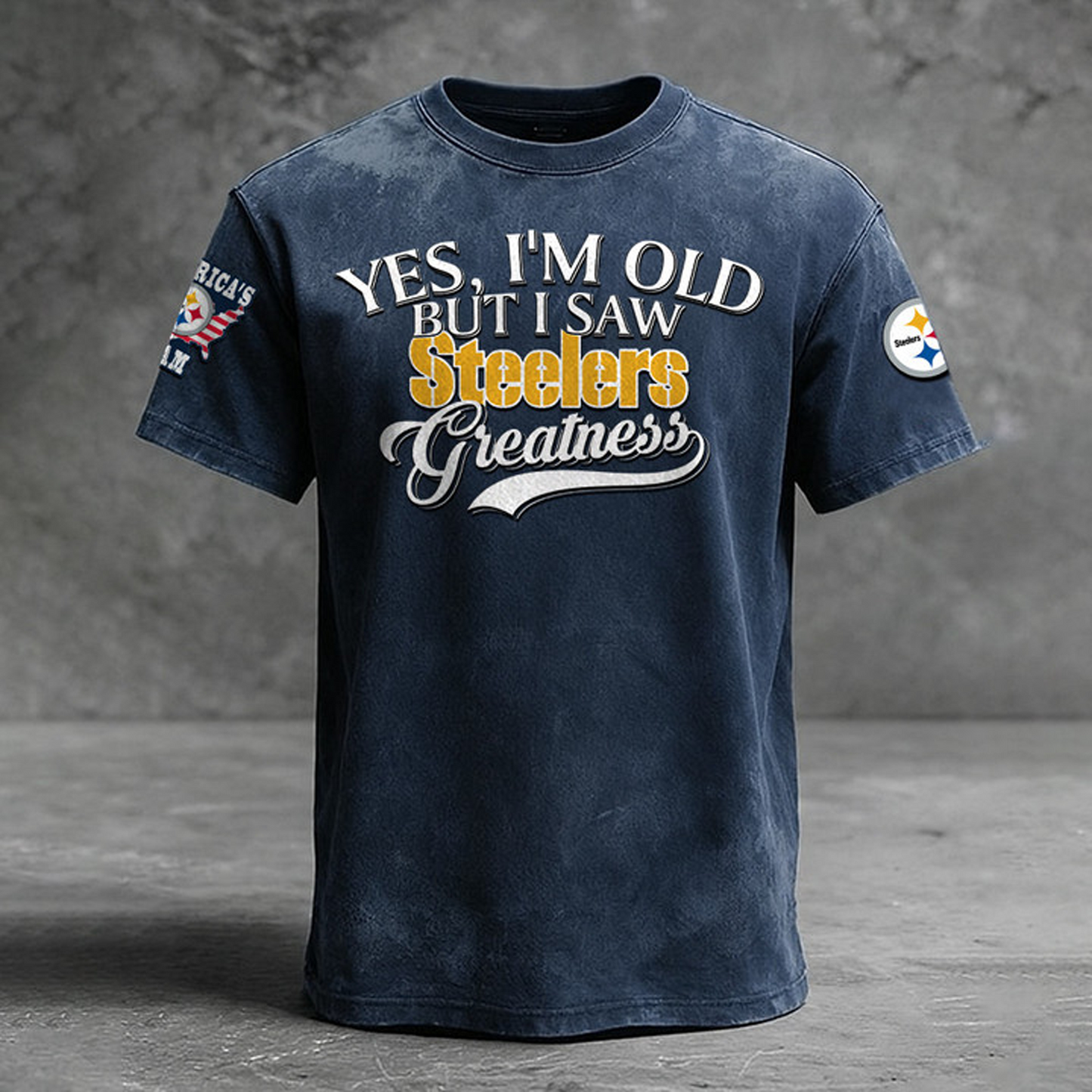 PIT X NFL Retro Style Shirt V1 NAK NHT