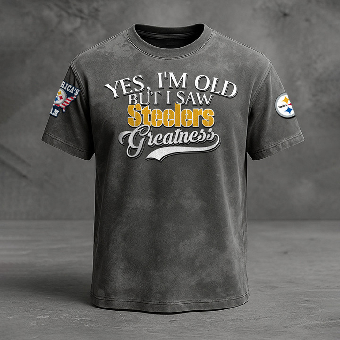 PIT X NFL Retro Style Shirt V1 NAK NHT