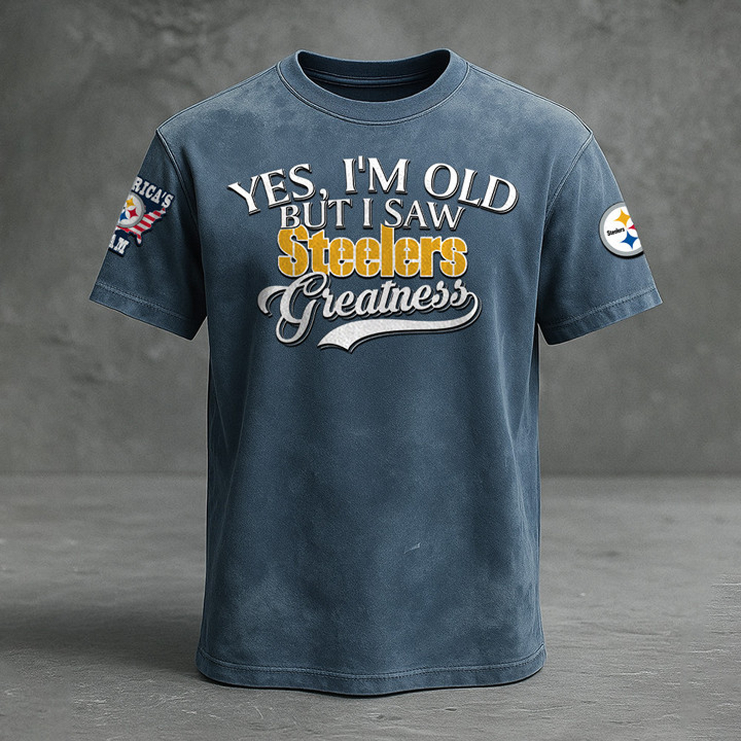 PIT X NFL Retro Style Shirt V1 NAK NHT