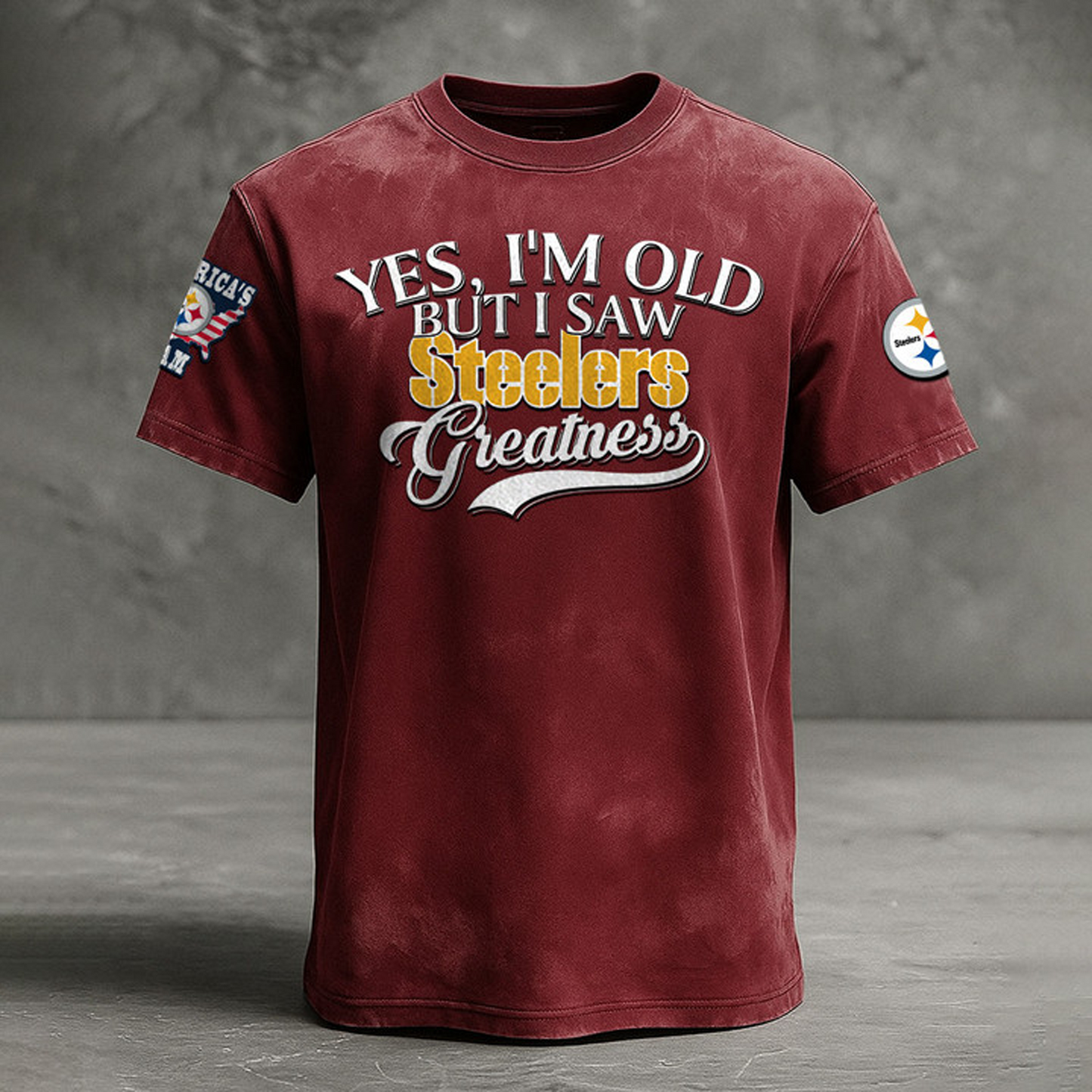 PIT X NFL Retro Style Shirt V1 NAK NHT