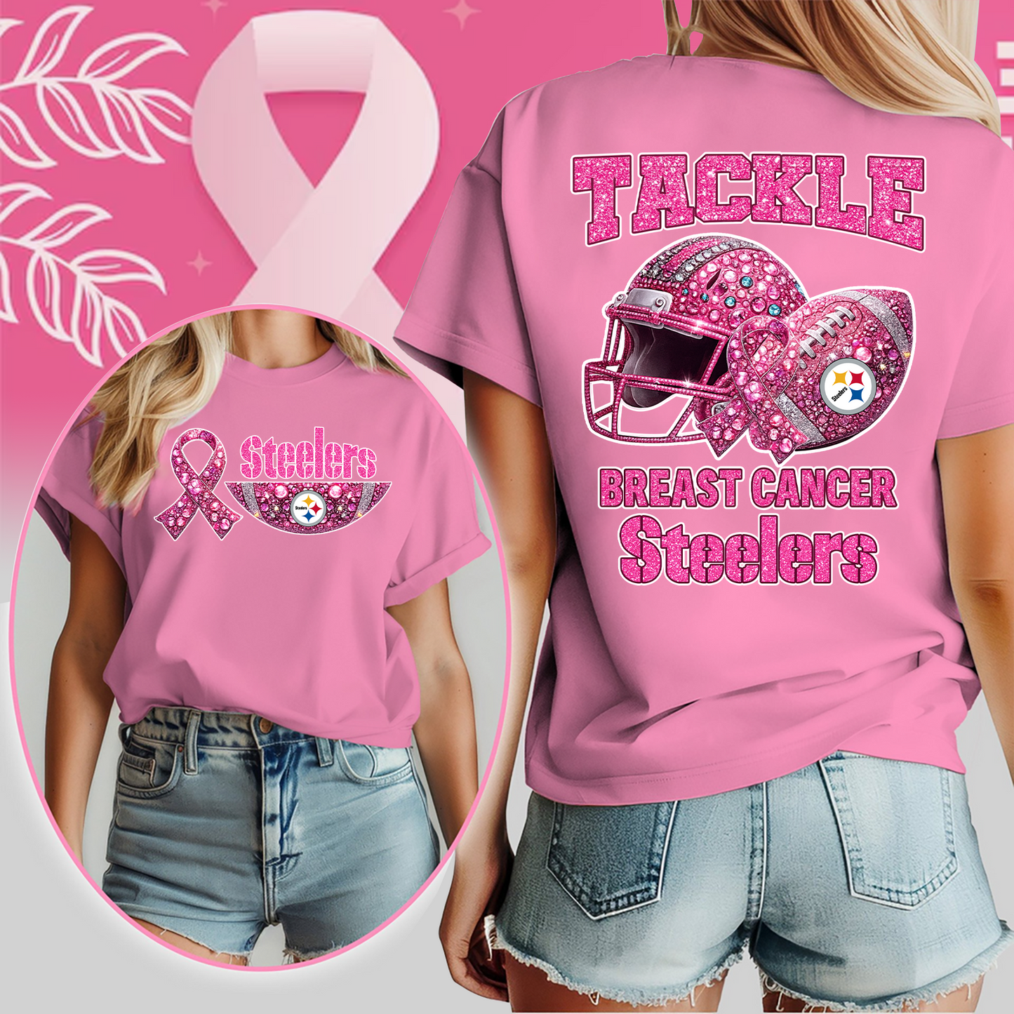 PIT x NFL Tackle Breast Cancer DATND TANTD