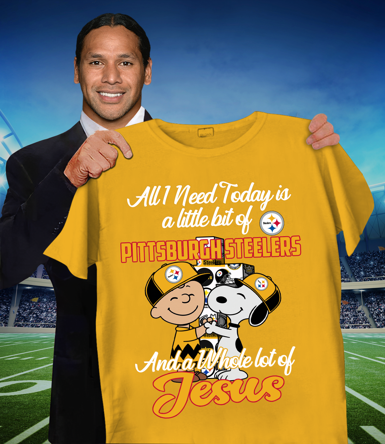 PIT x NFL Whole Lot Of Jesus DATND TANTD