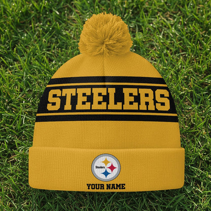 PIT x NFL Woolen Beanie Hat Aldult And Kid DatND DVT