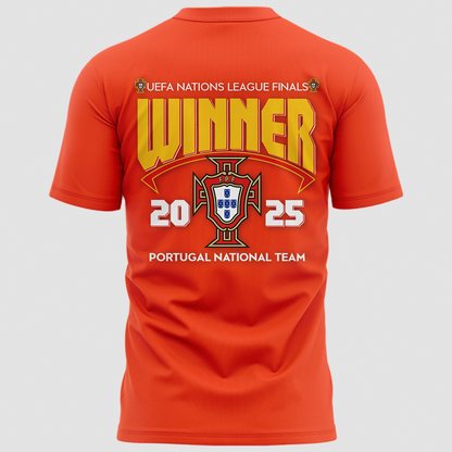 Portugal UEFA Nations League 2025 Champions 3D Shirt V1 DatND DVT