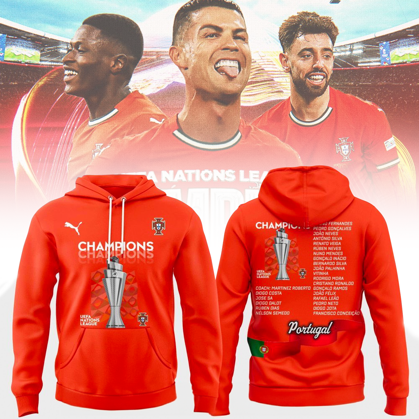 Portugal UEFA Nations League 2025 Champions 3D Shirt V2 DatND DVT