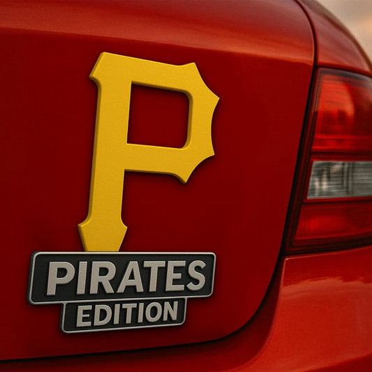 PP 2 Premium 3D Car Name Badge DDT TTV