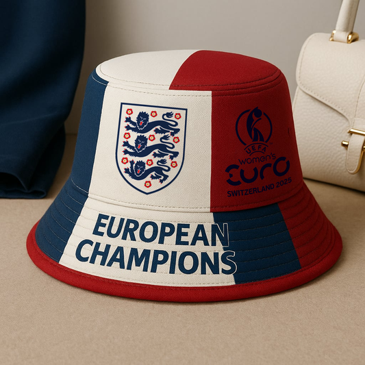 Premium  UEFA  Women_s Euro ENG European Champions Bucket Hat V1 NMD NTL