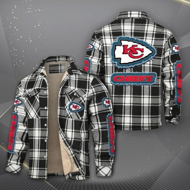 PREMIUM CLASSIC NFL X KCC Casual Cotton Fleece Jackets  NDT TDT
