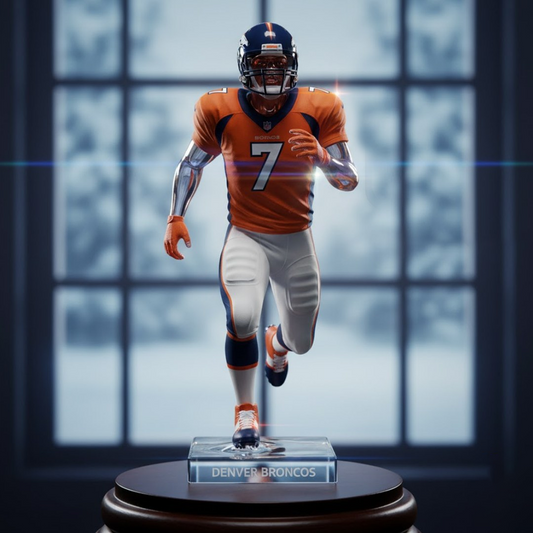 Premium DEN x NFL Crystal Style Desktop Ornament DatND DVT