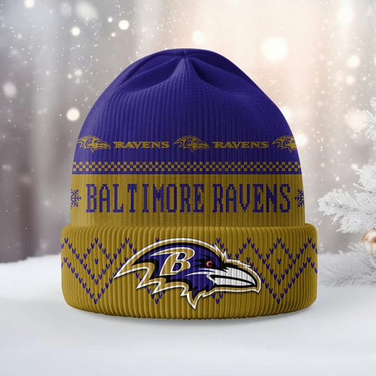 Premium NFL BAL Beanie Hat V1 NMD TTV