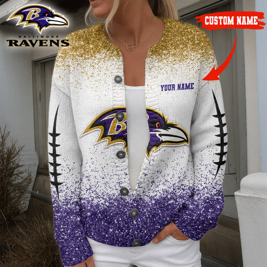 Premium NFL BAL Cozy Knit Cardigan V1 NMD NHM