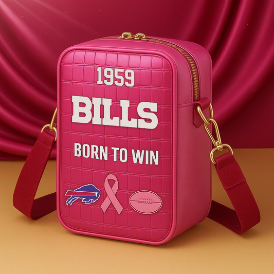 Premium NFL BFBL Breast Cancer Crossbody Bag V2 NMD NTLDDT CTND1