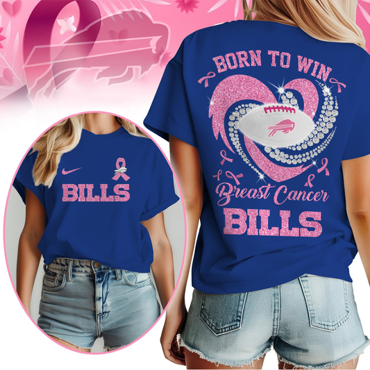 Premium NFL BFBL Breast Cancer T-shirt V2 NMD NTLDDT CTND1