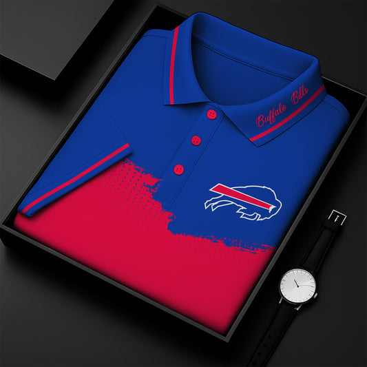 Premium NFL BFBL Color Fade Polo Shirt V9 NMD NHM