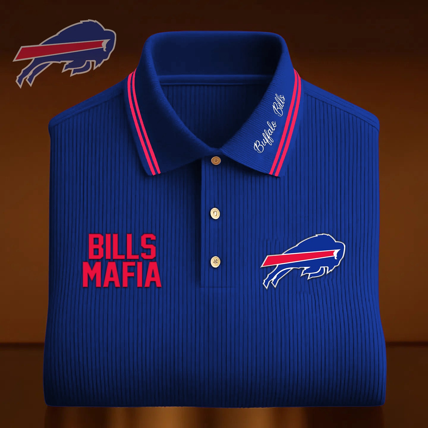 Premium NFL BFBL Heritage Polo Shirt V6 NMD NHM