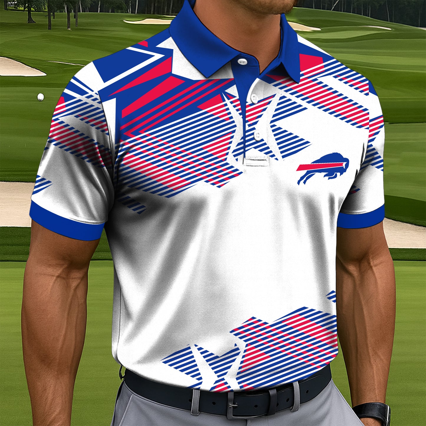 Premium NFL BFBL Polo Shirt Golf V7 NMD NHM