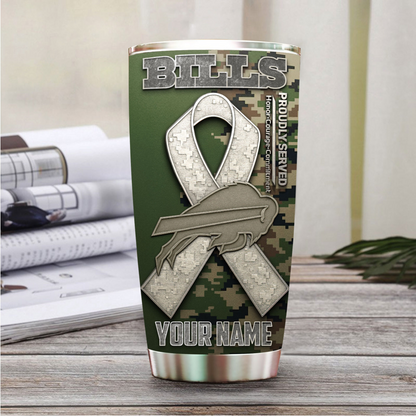 Premium NFL BUF Proudly Served Tumbler V1 NMD TTV